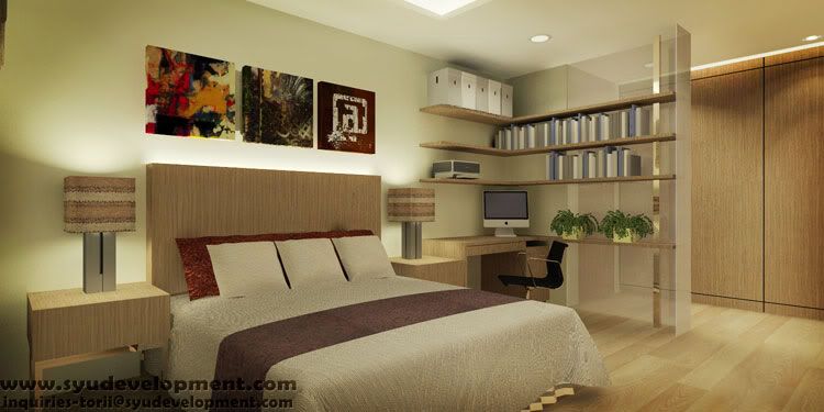 The Torii Residences - Master's Bedroom (render)